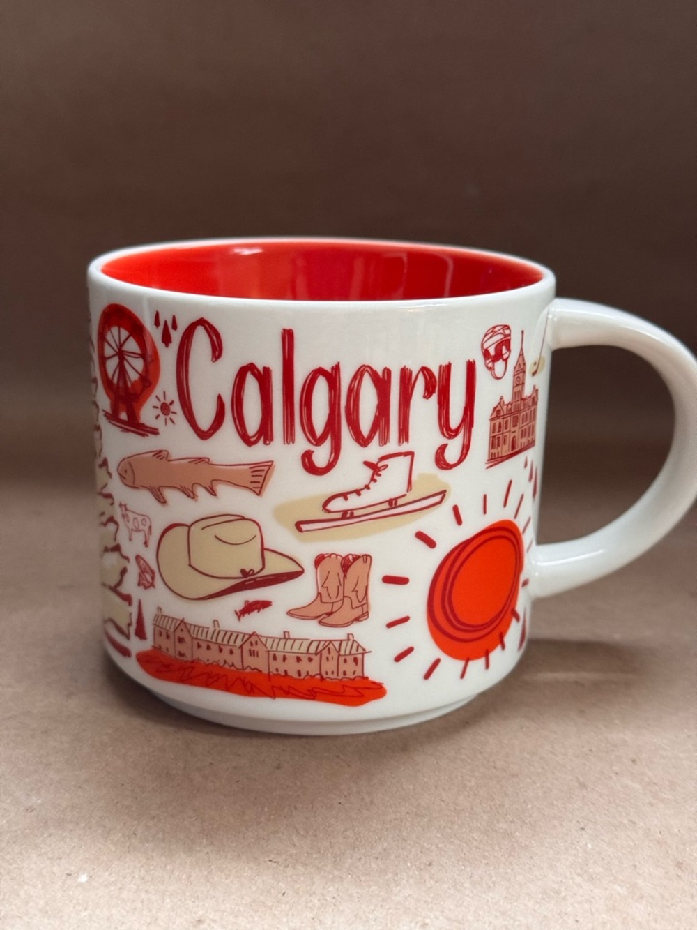 NWT Starbucks 2019 Been There Series Calgary Coffee Mug. 14 fl oz.